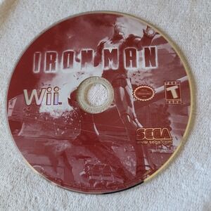 Iron Man (Nintendo Wii, 2008) DISC ONLY adult owned‎